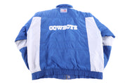 90's Dallas Cowboys Football Full Zip Jacket - Jacket - Thrifted Threads