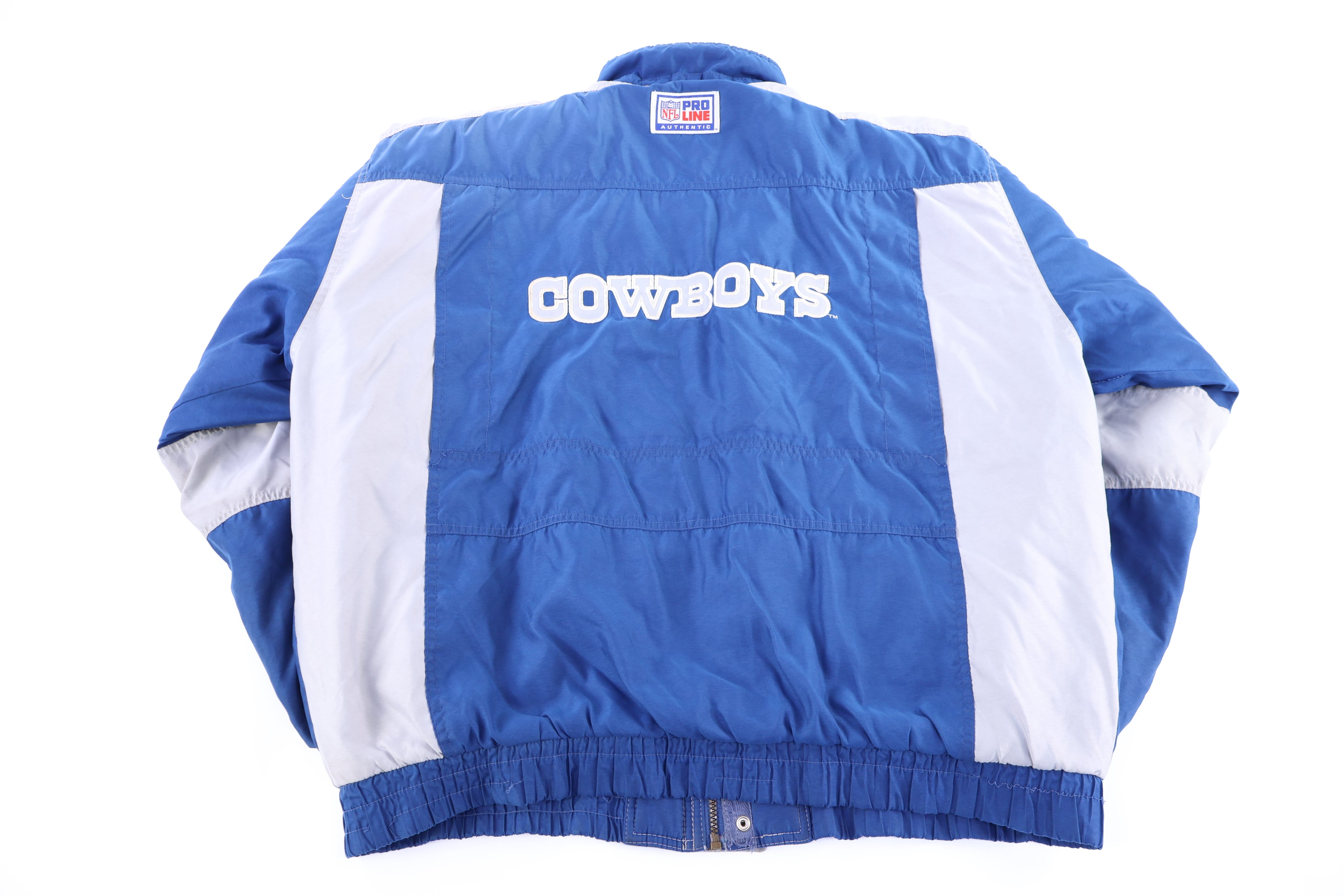 90's Dallas Cowboys Football Full Zip Jacket - Jacket - Thrifted Threads