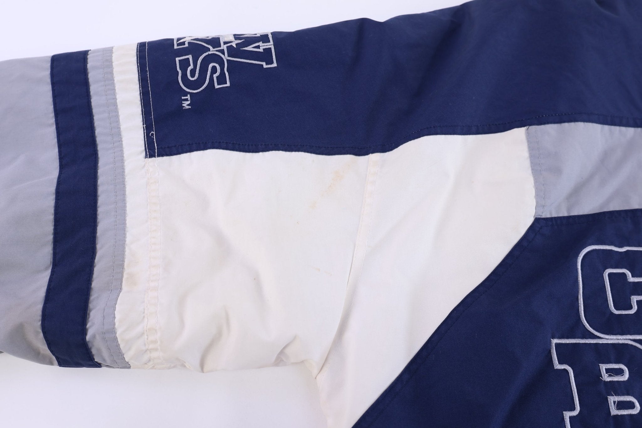 90's Dallas Cowboys Football Full Zip Jacket - Jacket - Thrifted Threads