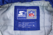 90's Dallas Cowboys Football Full Zip Puffer Jacket - Jacket - Thrifted Threads