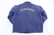 90's Dallas Cowboys Football Patches Jacket - Jacket - Thrifted Threads