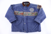 90's Dallas Cowboys Football Patches Jacket - Jacket - Thrifted Threads