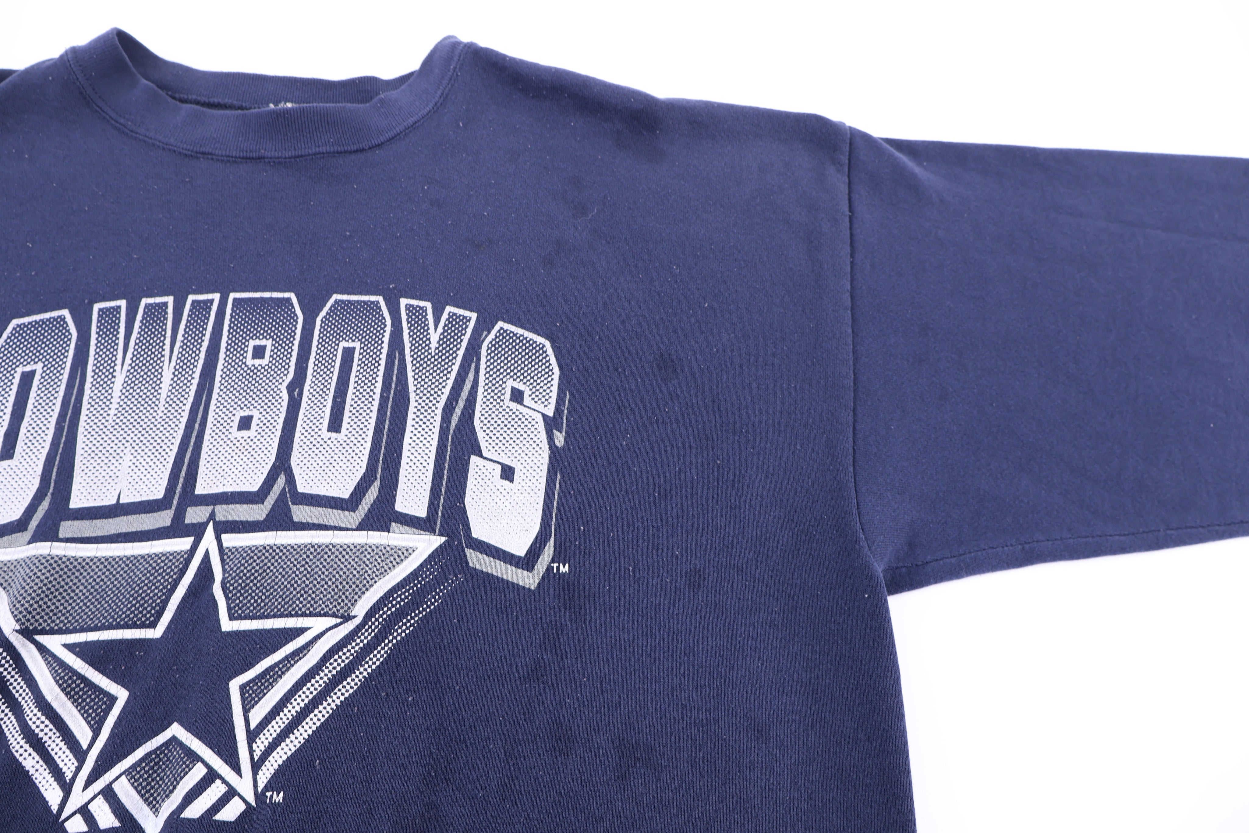 90's Dallas Cowboys Football Sweatshirt - Sweatshirt - Thrifted Threads
