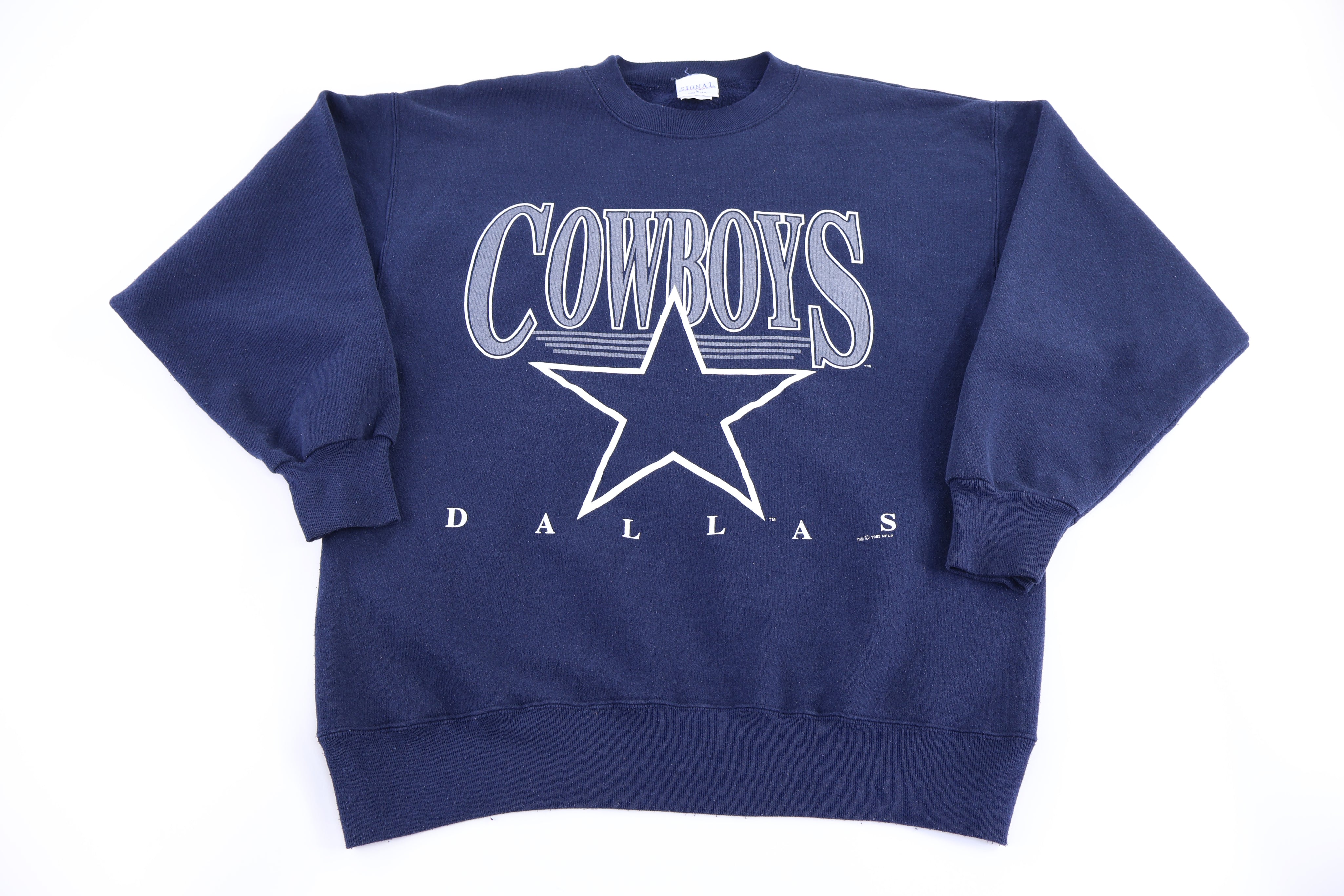 90's Dallas Cowboys Football Sweatshirt - Sweatshirt - Thrifted Threads