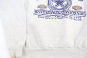 90's Dallas Cowboys Football Sweatshirt - Sweatshirt - Thrifted Threads
