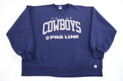 90's Dallas Cowboys Football Sweatshirt - Sweatshirt - Thrifted Threads