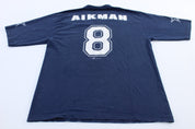 90's Dallas Cowboys Troy Aikman Jersey T-Shirt - ThriftedThreads.com