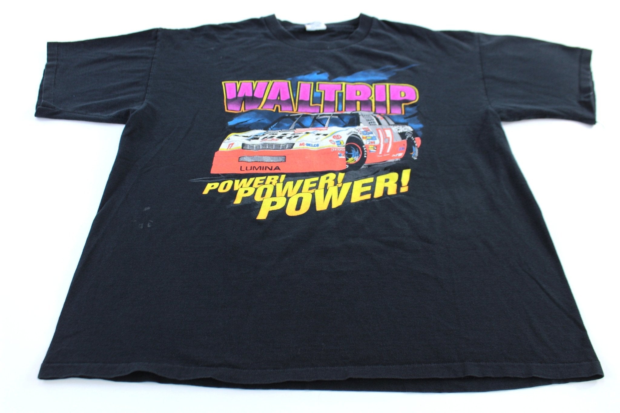 90's Darrell Waltrip Nascar Graphic T-Shirt - ThriftedThreads.com