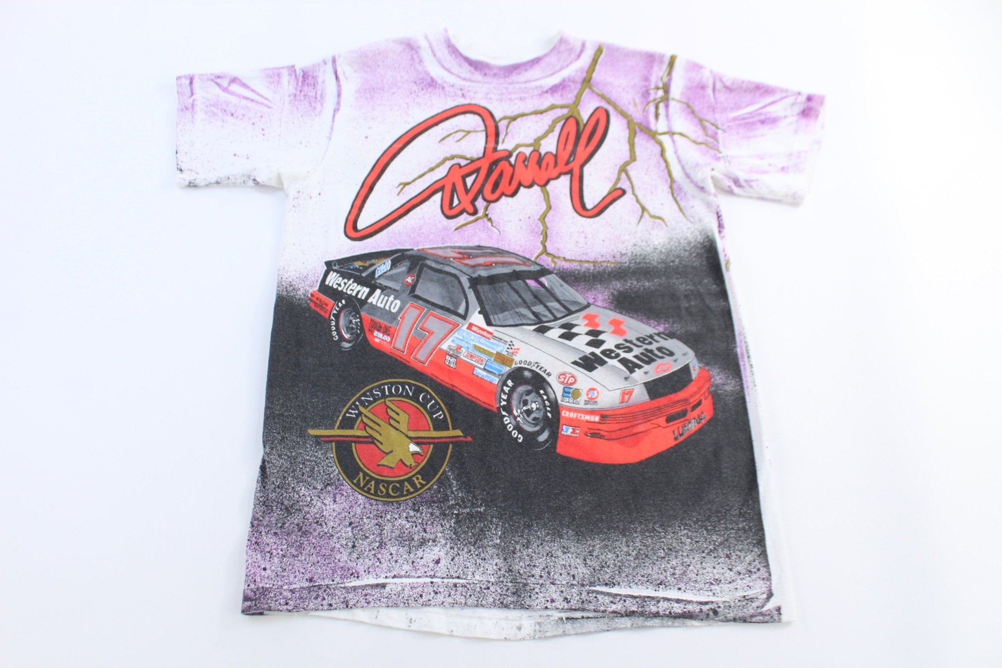 90's Darrell Waltrip Rolling Thunder Racing T-shirt - Shirts & Tops - Thrifted Threads