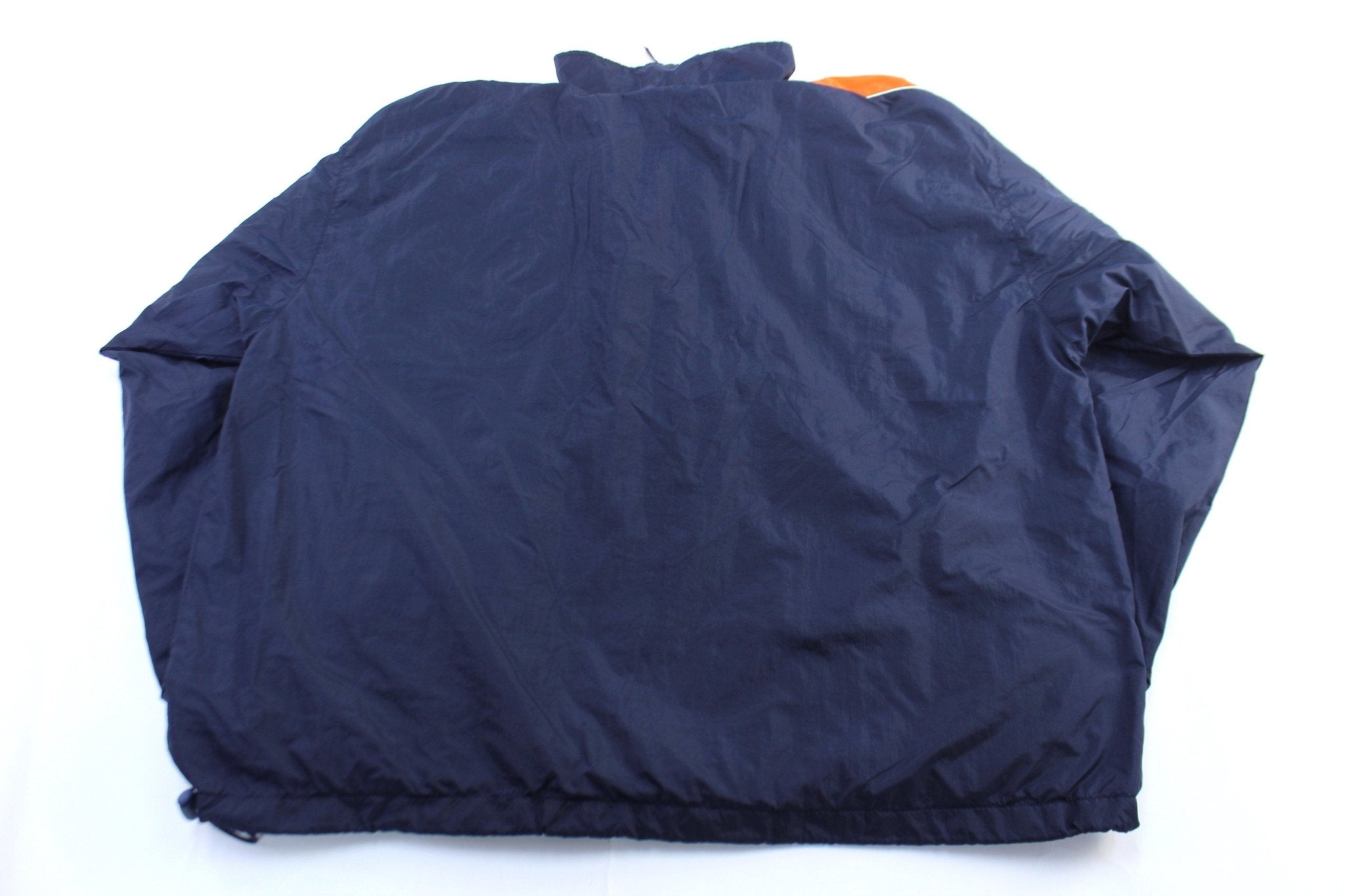 90's Denver Broncos Embroidered Logo Athletic Zip Up Jacket - ThriftedThreads.com