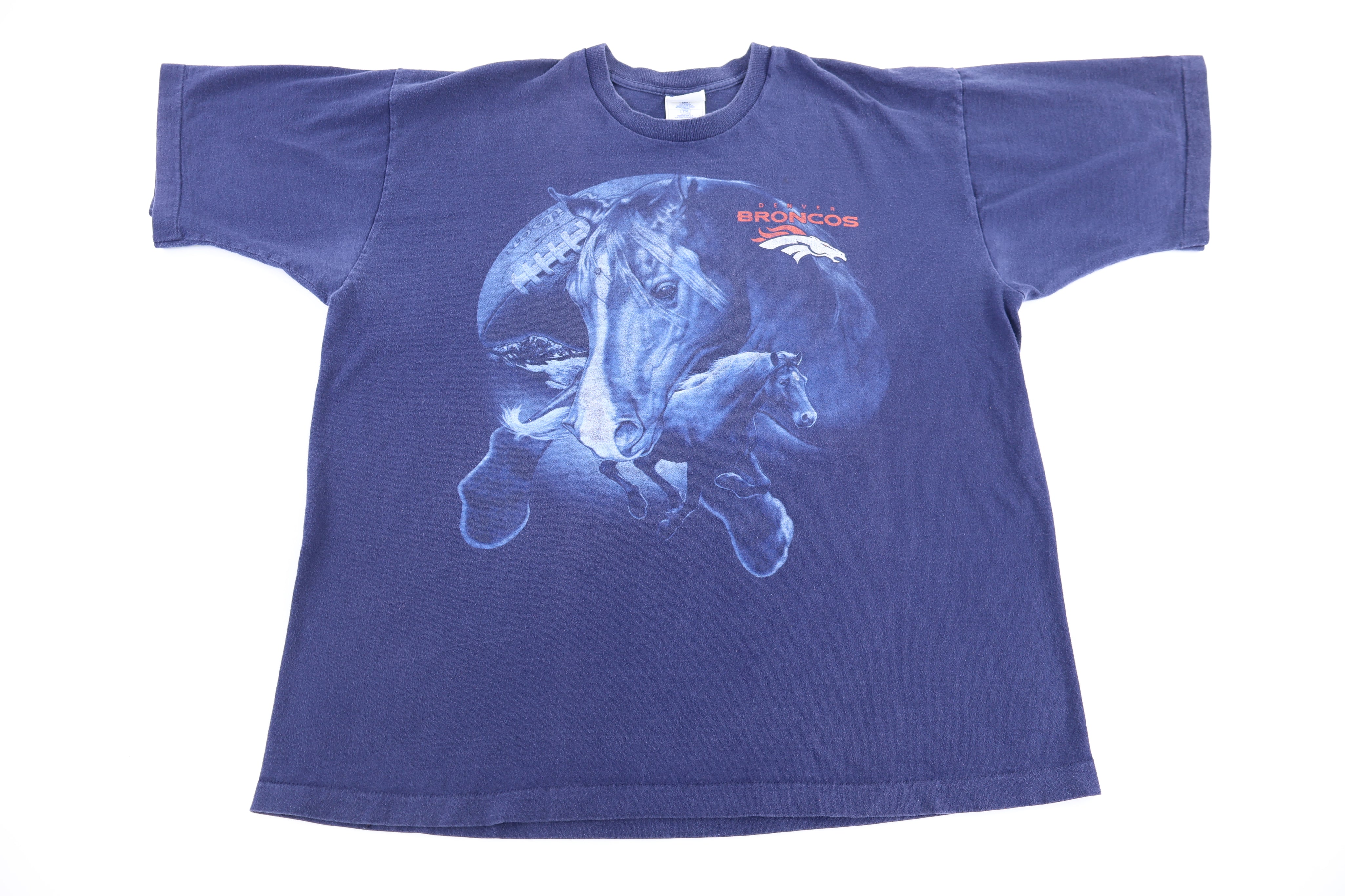 90's Denver Broncos Football T-shirt - Shirts & Tops - Thrifted Threads