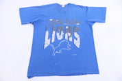 90's Detroit Lions Graphic T-shirt - Shirts & Tops - Thrifted Threads