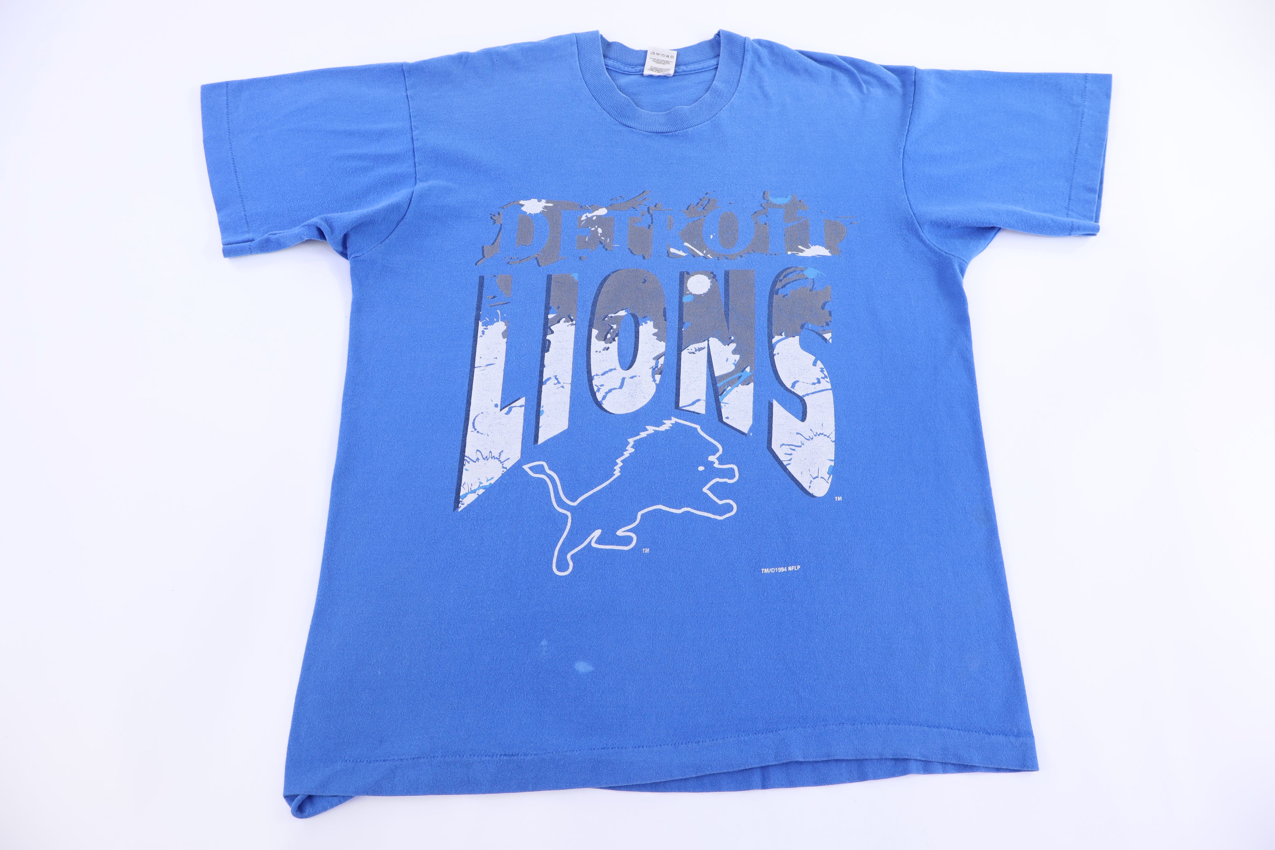 90's Detroit Lions Graphic T-shirt - Shirts & Tops - Thrifted Threads