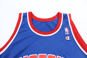 90's Detroit Pistons Grant Hill Champion Basketball Jersey - ThriftedThreads.com