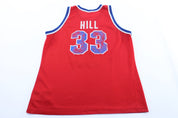 90's Detroit Pistons Grant Hill Champion Basketball Jersey - ThriftedThreads.com