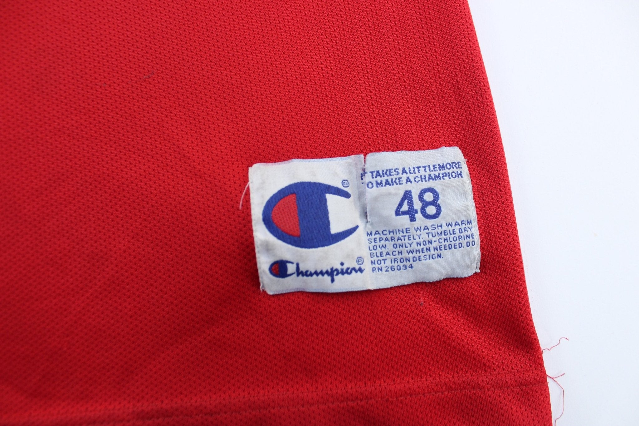 90's Detroit Pistons Grant Hill Champion Basketball Jersey - ThriftedThreads.com