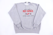 90's Detroit Red Wings Hockey Sweatshirt - Sweatshirt - Thrifted Threads