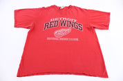 90's Detroit Red Wings Hockey T-shirt - Shirts & Tops - Thrifted Threads