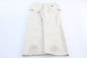 90’s Dickie's Logo Patch White Carpenter Pants - ThriftedThreads.com