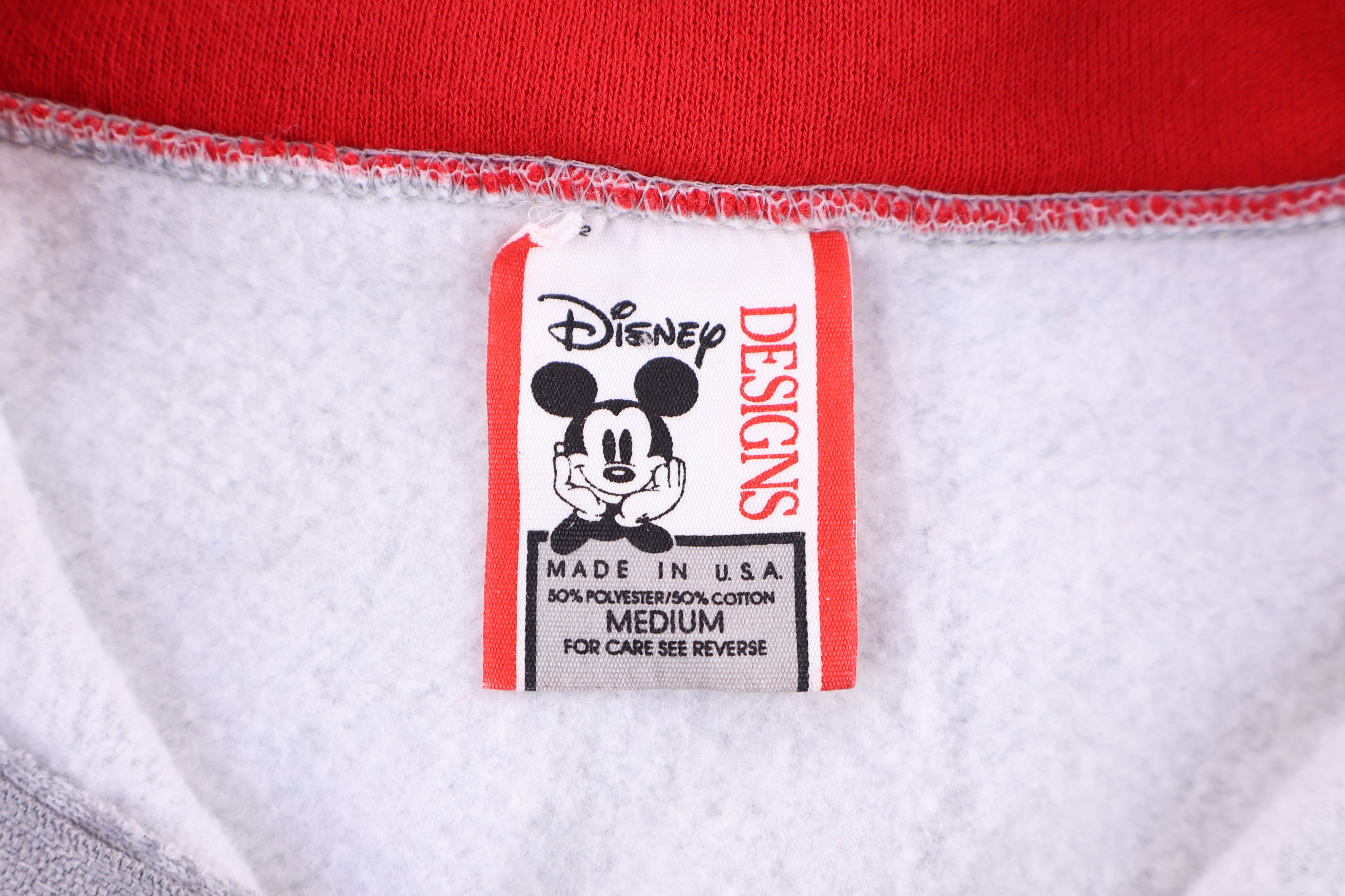 90's Disney Designs Quarter Zip Pullover - Sweatshirt - Thrifted Threads