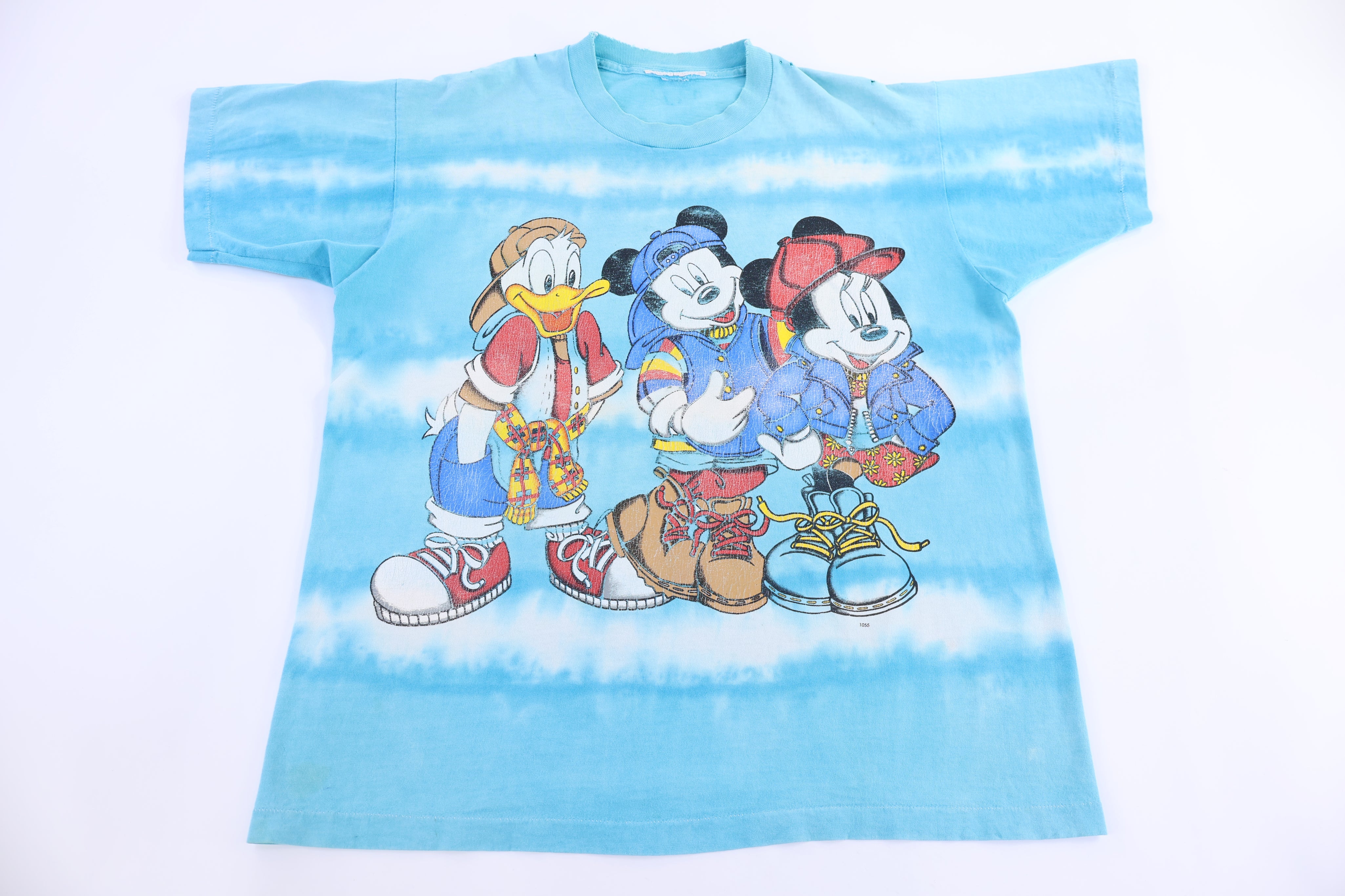 90's Disney Mickey, Minnie & Donald Tie Dye T-shirt - Shirts & Tops - Thrifted Threads