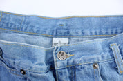 90's Disney Mickey Mouse Denim Shorts - ThriftedThreads.com