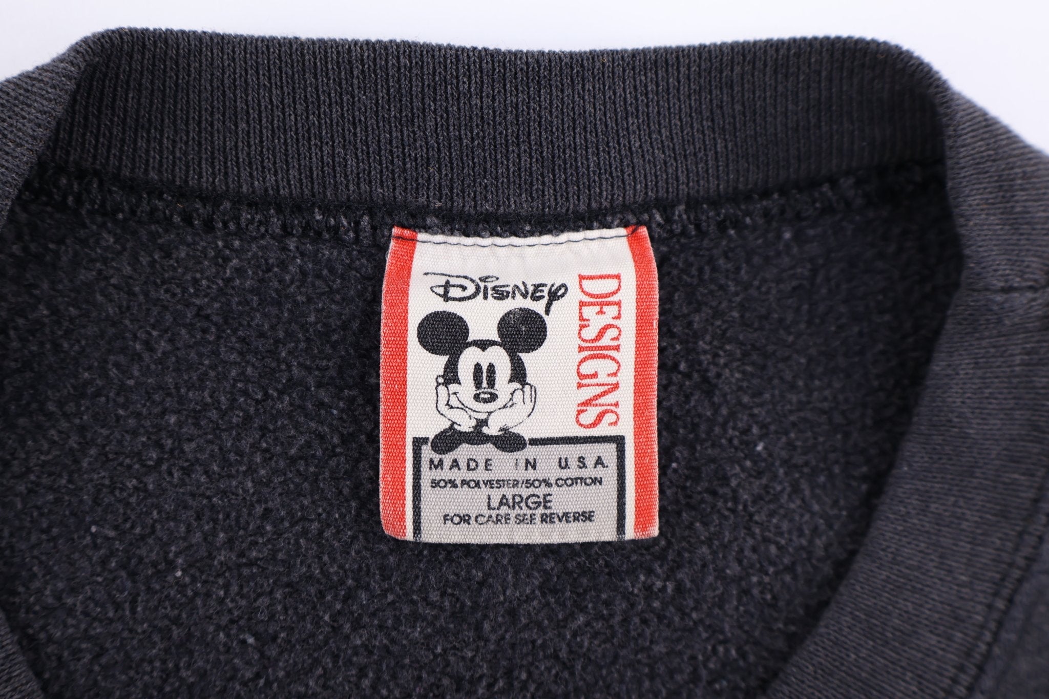 90's Disney Mickey Mouse Graphic Sweatshirt - Sweatshirt - Thrifted Threads