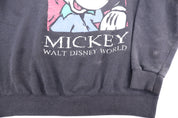 90's Disney Mickey Mouse Graphic Sweatshirt - Sweatshirt - Thrifted Threads
