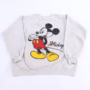 90's Disney Mickey Mouse Graphic Sweatshirt - Sweatshirt - Thrifted Threads
