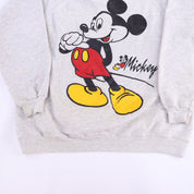 90's Disney Mickey Mouse Graphic Sweatshirt - Sweatshirt - Thrifted Threads