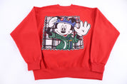 90's Disney Mickey Mouse Graphic Sweatshirt - Sweatshirt - Thrifted Threads