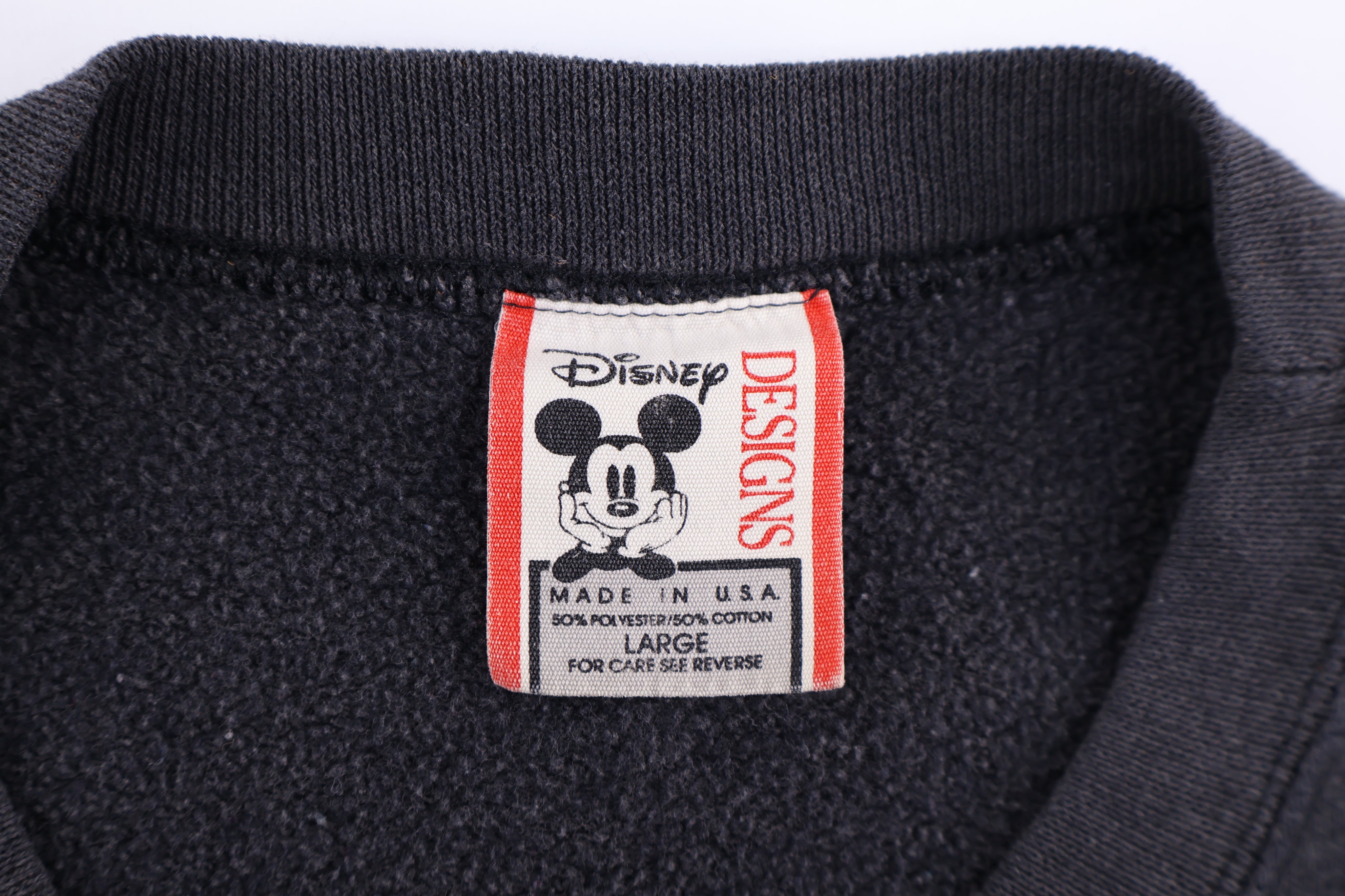 90's Disney Mickey Mouse Graphic Sweatshirt - Sweatshirt - Thrifted Threads