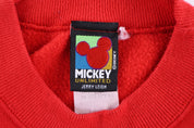 90's Disney Mickey Mouse Graphic Sweatshirt - Sweatshirt - Thrifted Threads