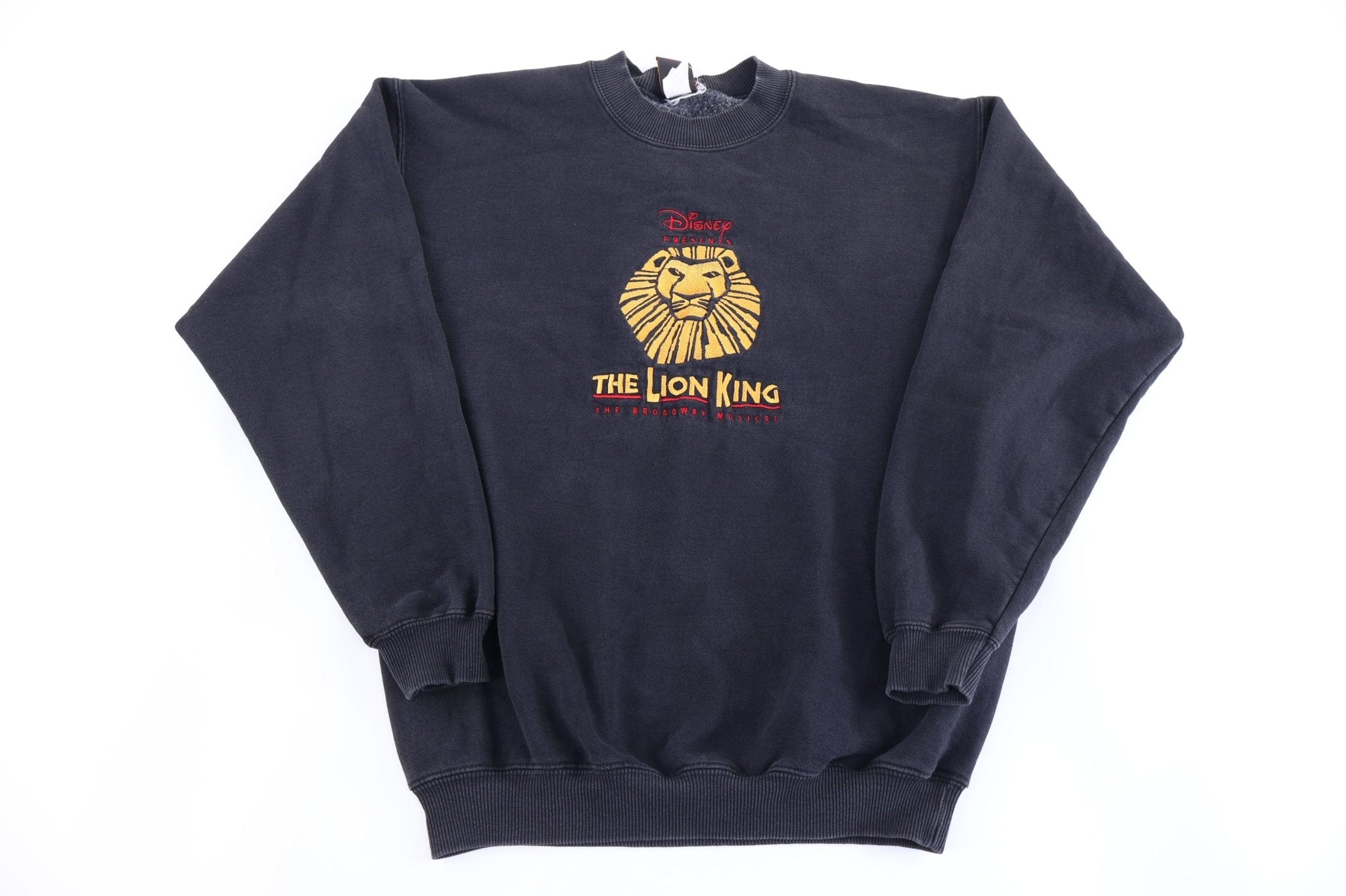 90's Disney The Lion King Embroidered Sweatshirt - Sweatshirt - Thrifted Threads