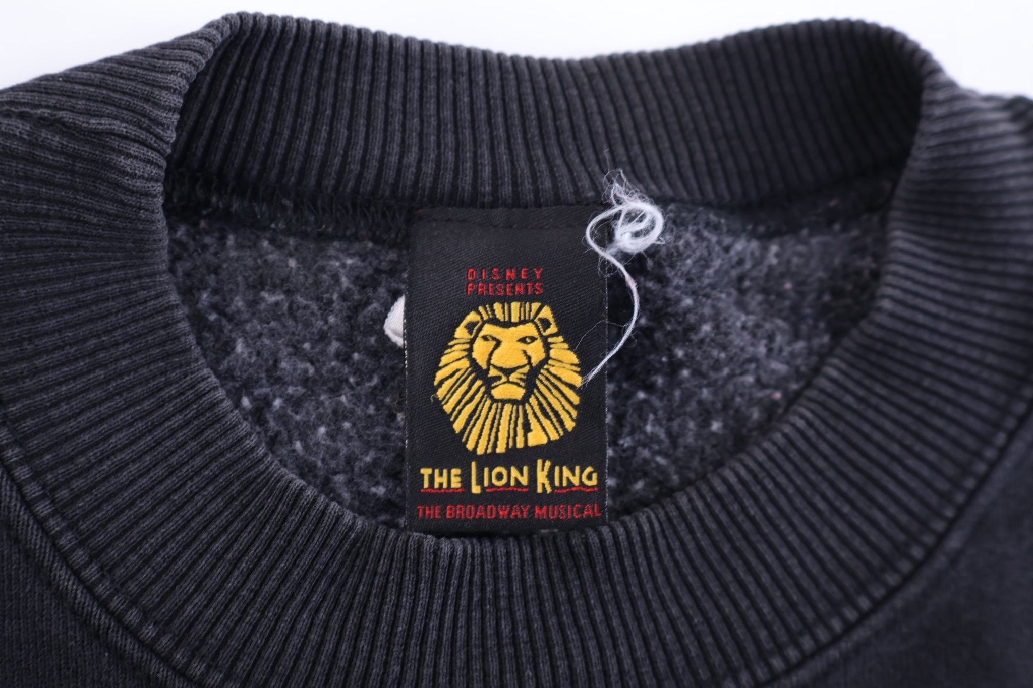 90's Disney The Lion King Embroidered Sweatshirt - Sweatshirt - Thrifted Threads
