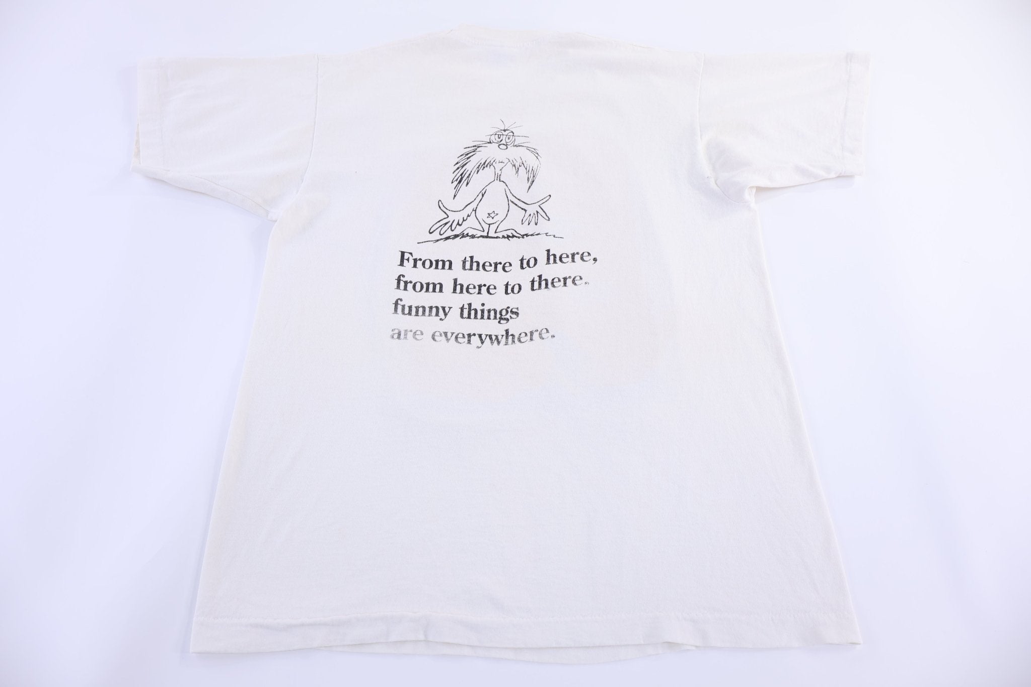 90's Dr. Seuss One Fish, Two Fish, Red Fish T-shirt - Shirts & Tops - Thrifted Threads