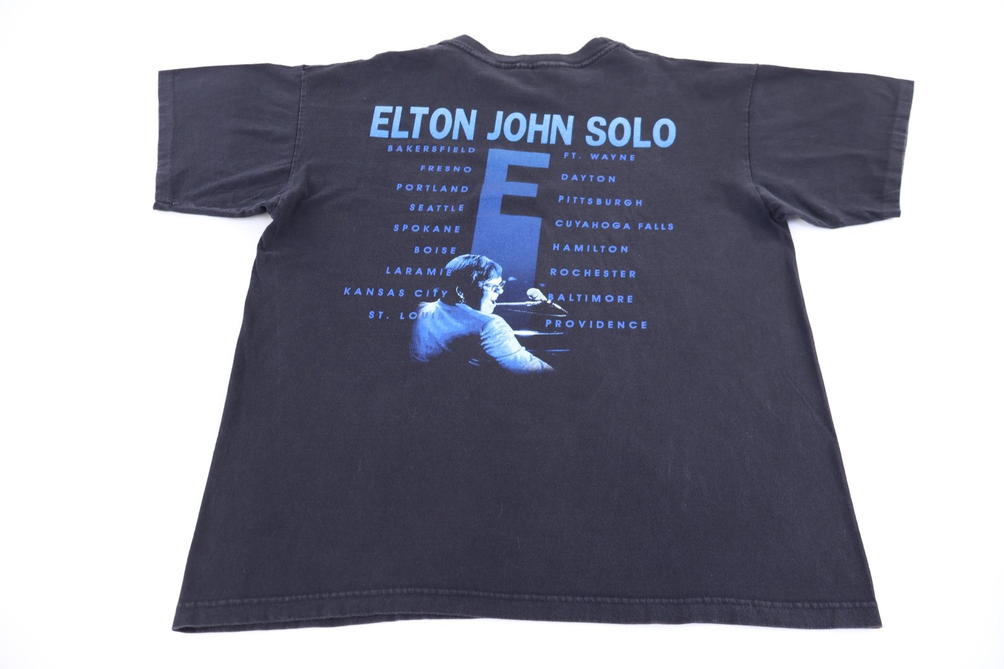 90's Elton John Solo Tour T-shirt - Shirts & Tops - Thrifted Threads