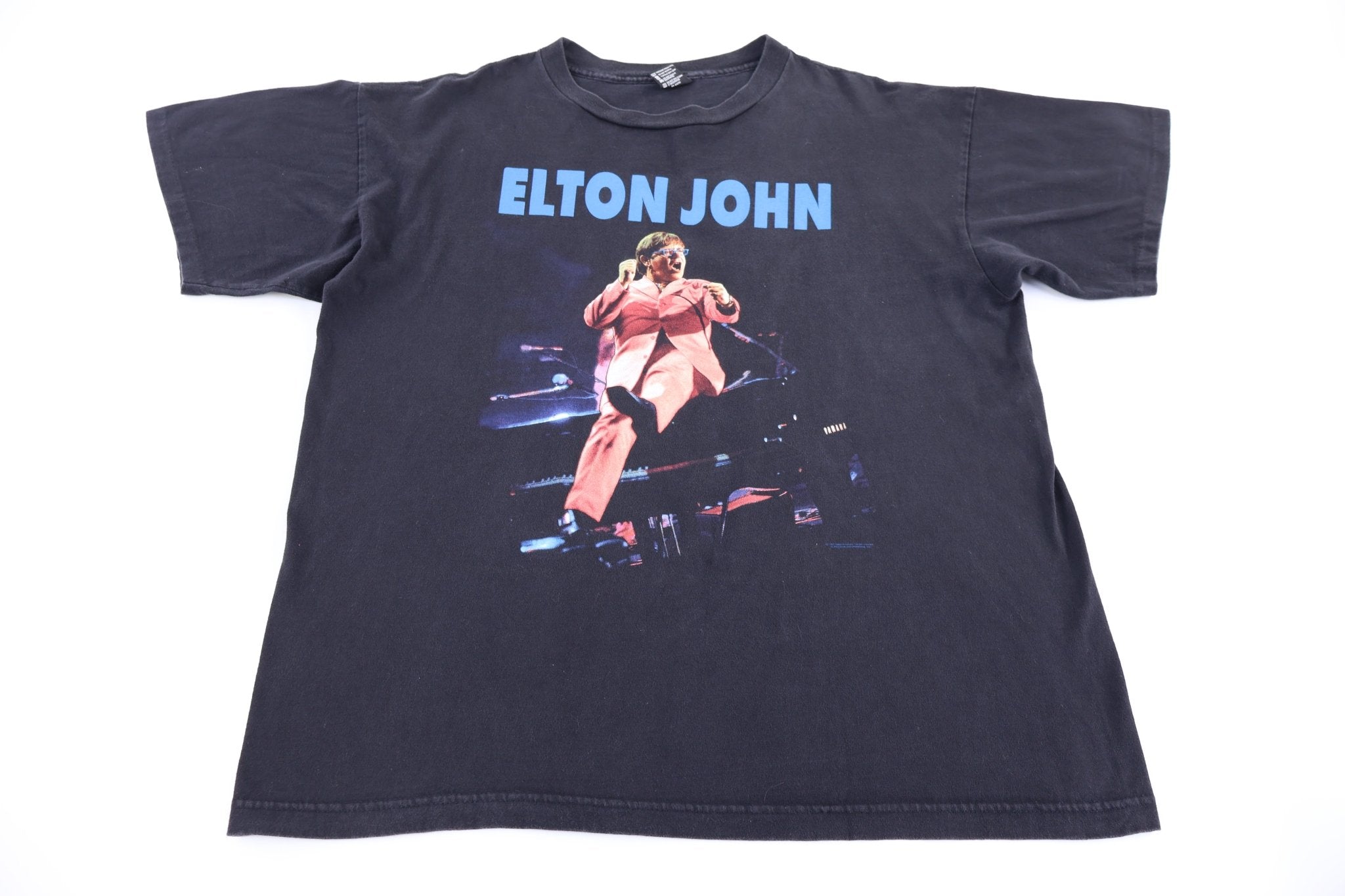 90's Elton John Solo Tour T-shirt - Shirts & Tops - Thrifted Threads