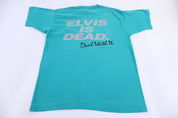 90's Elvis Is Dead Deal With It T-shirt - Shirts & Tops - Thrifted Threads