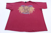90's Fashion Victim Courtney Davis Dragon Graphic T-shirt - Shirts & Tops - Thrifted Threads
