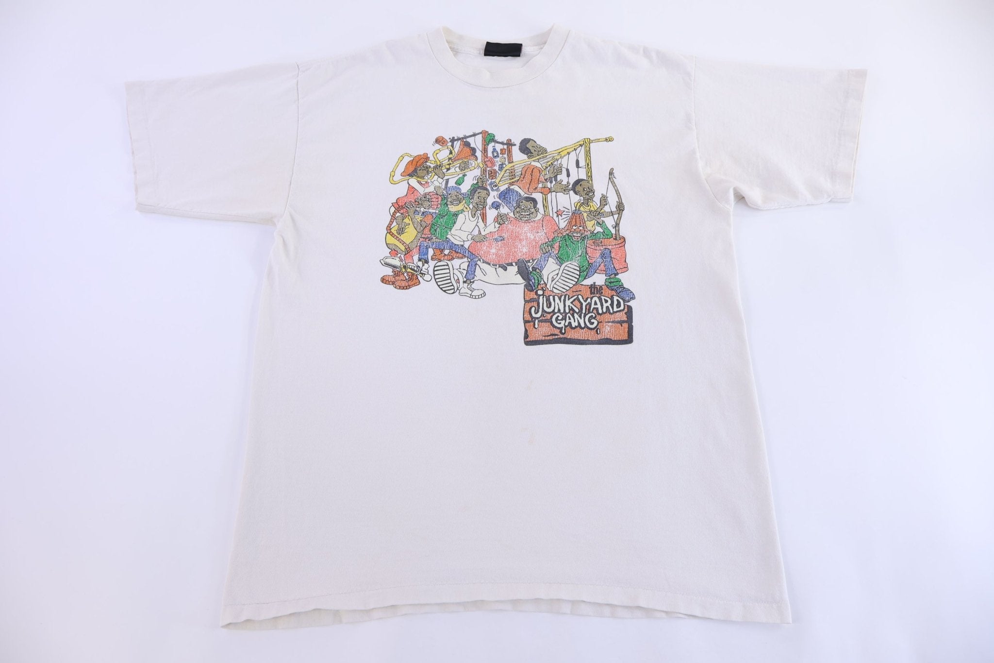 90's Fat Albert The Junkyard Gang T-shirt - Shirts & Tops - Thrifted Threads