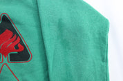 90's Fila Logo Green Sweatshirt - ThriftedThreads.com