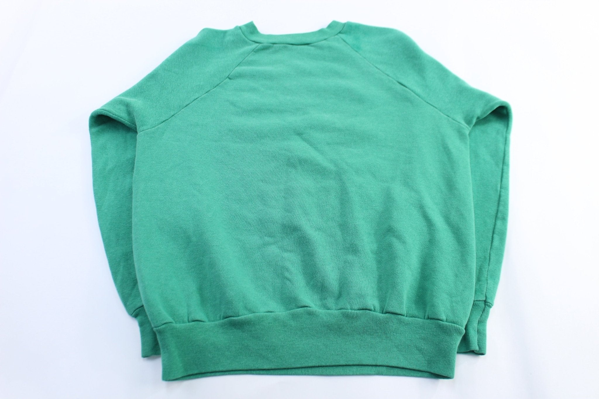 90's Fila Logo Green Sweatshirt - ThriftedThreads.com