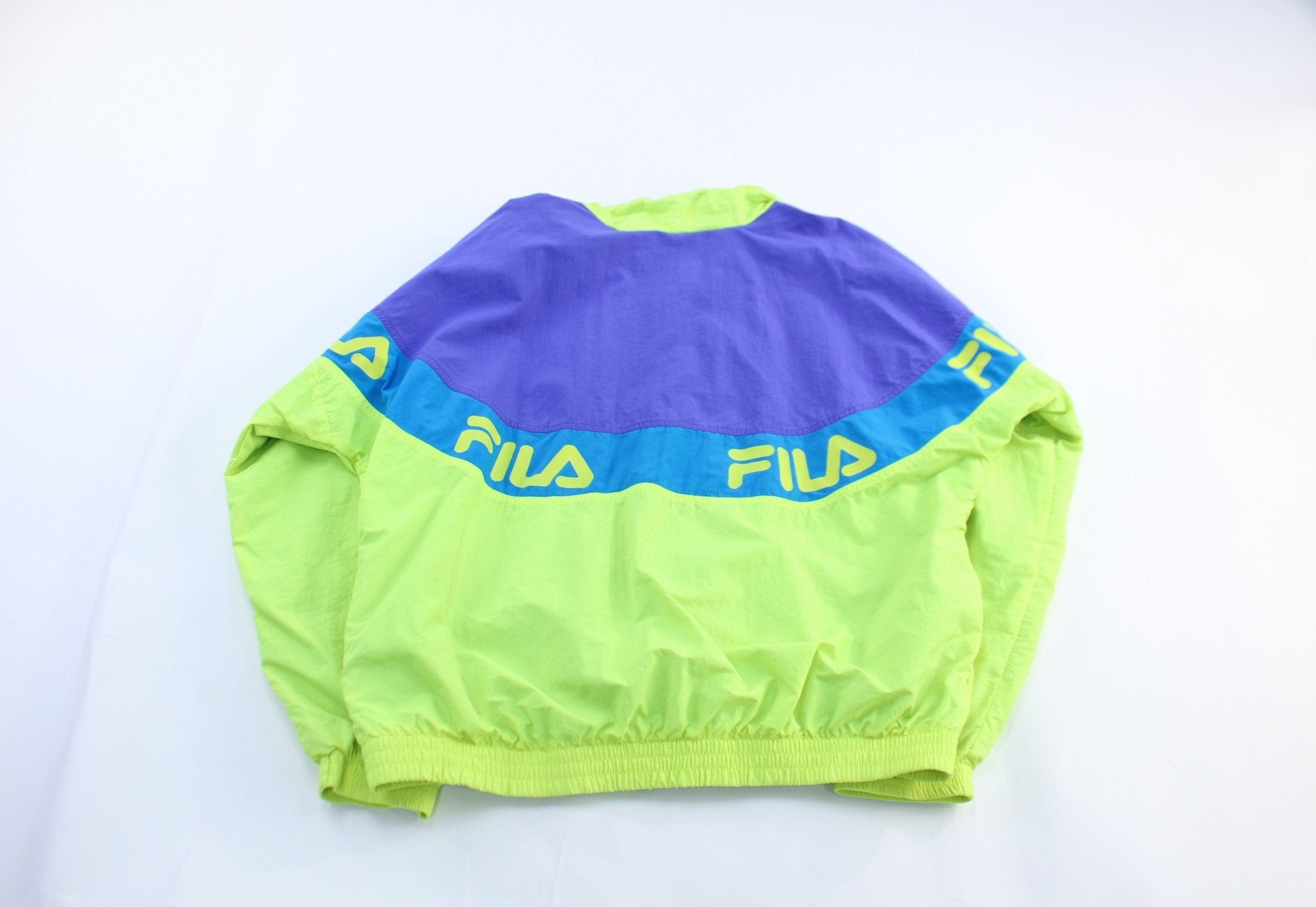 90's Fila Pro Beach Volleyball Windbreaker Jacket - ThriftedThreads.com