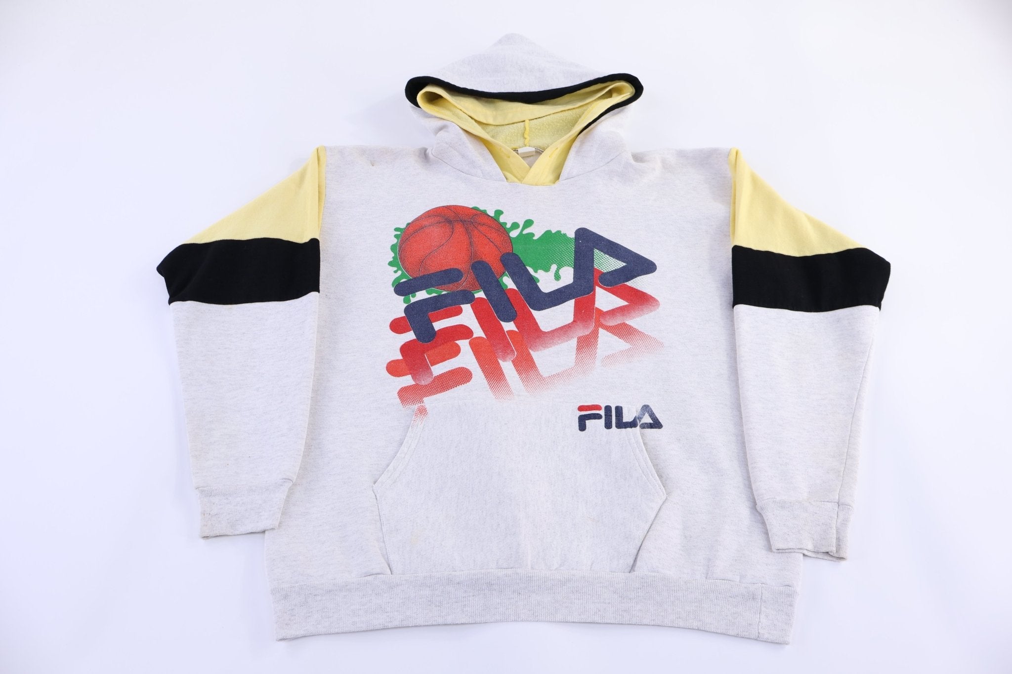 90's FILA Pullover Hoodie - Sweatshirt - Thrifted Threads