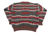 90's Florence Multipattern Knit Sweater - Sweater - Thrifted Threads