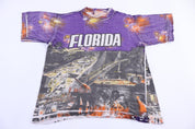 90's Florida All Over Graphic T-shirt - Shirts & Tops - Thrifted Threads