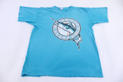 90's Florida Marlins Baseball T-shirt - Shirts & Tops - Thrifted Threads