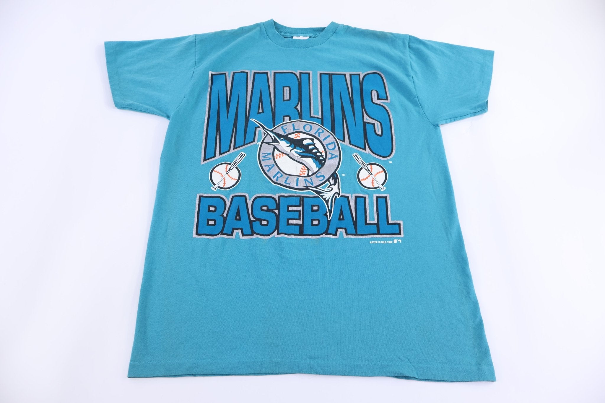 90's Florida Marlins Baseball T-shirt - Shirts & Tops - Thrifted Threads