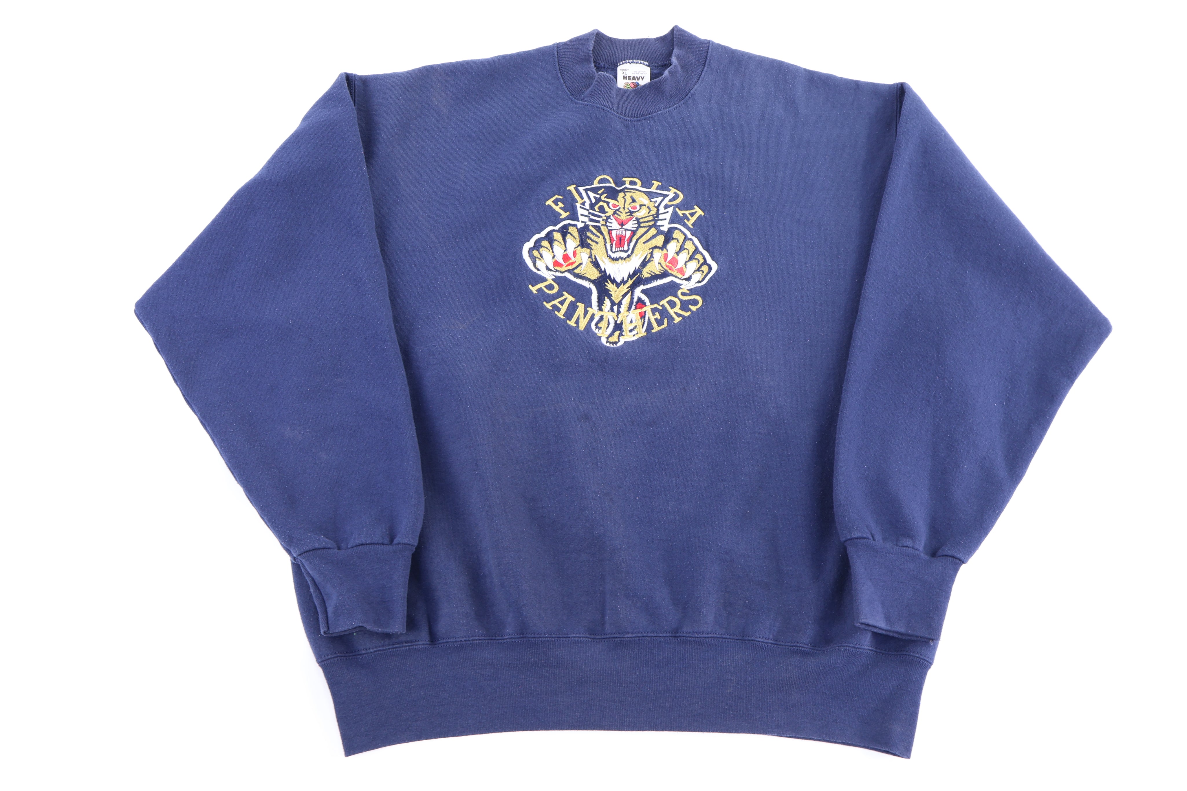 90's Florida Panthers Hockey Embroidered Sweatshirt - sweatshirt - Thrifted Threads